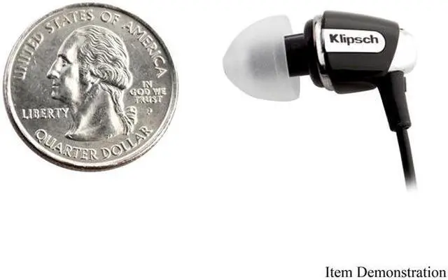 Alt view image 8 of 11 - Klipsch Black IMAGE S4 3.5mm Connector In-Ear Headphone