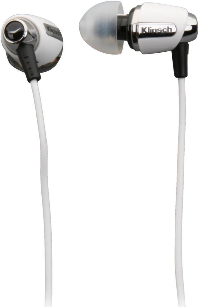 Main image of Klipsch Image S4i 3.5mm Connector Canal Premium Noise-Isolating Headset w/3-button Apple control, White