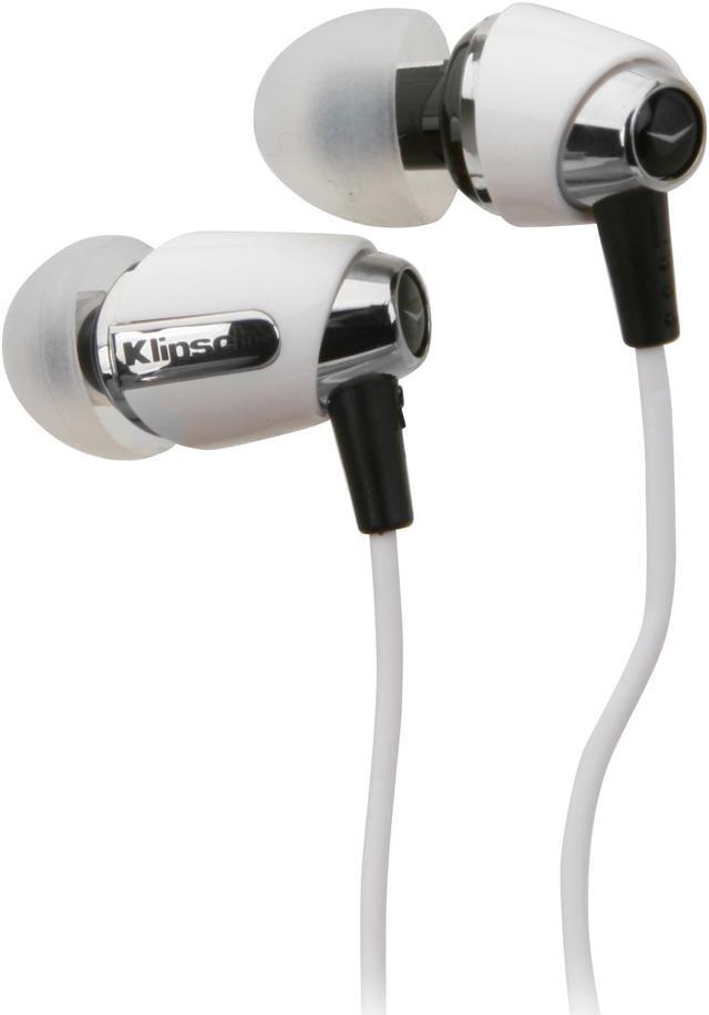 Alt view image 2 of 5 - Klipsch Image S4i 3.5mm Connector Canal Premium Noise-Isolating Headset w/3-button Apple control, White
