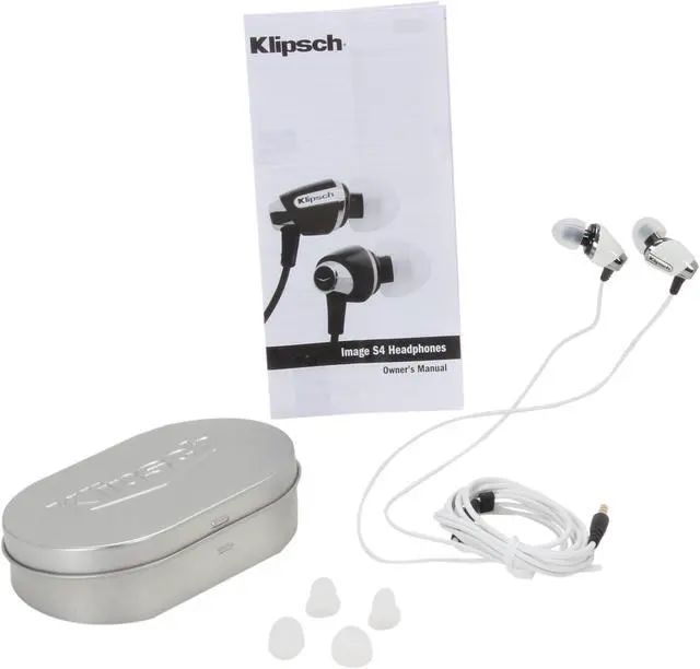 Alt view image 5 of 6 - Klipsch White IMAGE S4-WHITE 3.5mm Connector In Ear Headphone
