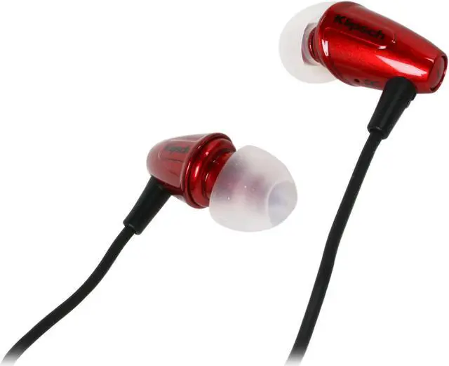Main image of Klipsch Rebel Red Image S3 3.5mm Connector In-Ear Rebel Red Nosie-Isolating Earphone W/ Oval Ear-tips