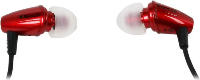 Alt view image 2 of 5 - Klipsch Rebel Red Image S3 3.5mm Connector In-Ear Rebel Red Nosie-Isolating Earphone W/ Oval Ear-tips