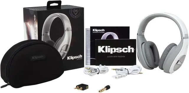 Alt view image 8 of 8 - Klipsch Status Over-Ear Headphones White