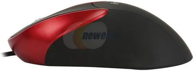 Alt view image 4 of 6 - iHome IH-M126LR Red 1 x Wheel USB Wired Laser FastTrack Mouse