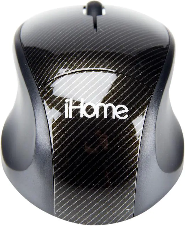 Alt view image 3 of 7 - iHome IH-M186OC USB RF Wireless Optical Mini Notebook Mouse (Carbon Fiber)