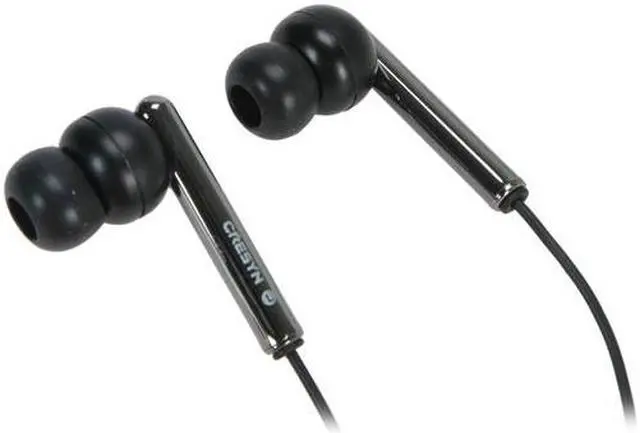 Main image of Cresyn LMX-E630DL 3.5mm Gold-Plated Connector Canal In-Ear Sound Isolating Headphone (Black)
