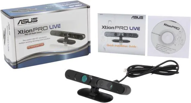 Alt view image 7 of 6 - Asus XTION PRO LIVE/B/U USB 2.0 and USB 3.0 RGB and Depth Sensor