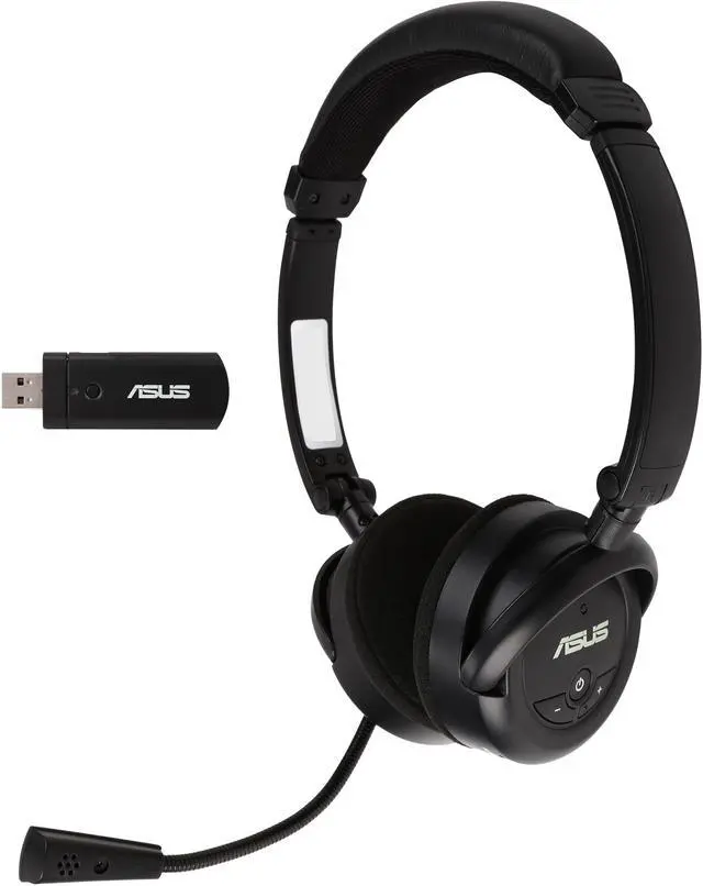 Main image of ASUS HS-1000W USB Connector Circumaural Wireless Headset