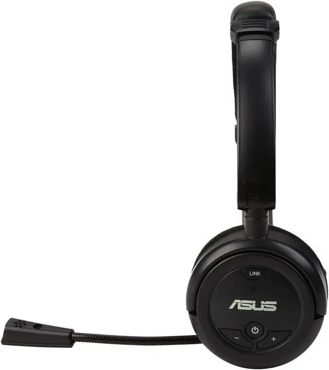 Alt view image 2 of 7 - ASUS HS-1000W USB Connector Circumaural Wireless Headset