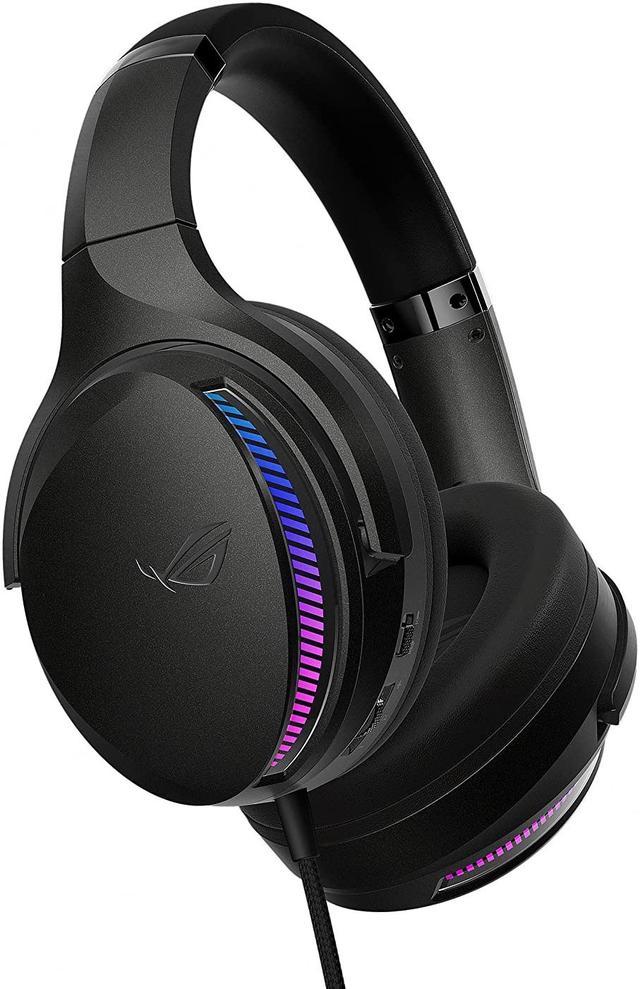 ASUS ROG Fusion II 300 Gaming Headset (AI Beamforming Mic with Noise Canceling, 7.1 Surround Sound, 50mm Driver, Hi-Res ESS 9280 Quad DAC, USB-C, for Mac, PS5, Switch)- Black -