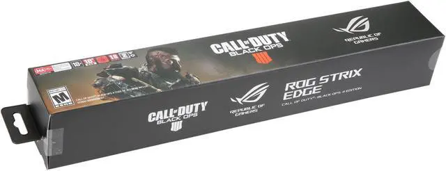 Alt view image 6 of 6 - ASUS ROG Strix Edge Call of Duty®: Black Ops 4 Edition Vertical Gaming Mousepad
