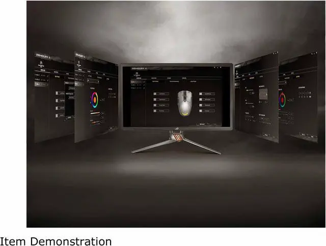Alt view image 8 of 9 - ASUS TUF Gaming M5 Optical USB RGB Gaming Mouse Featuring a 6200 dpi Optical Sensor, Omron Switches, and Aura Sync RGB Lighting
