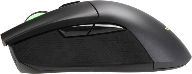 Alt view image 4 of 7 - ASUS Wireless Optical Gaming Mouse for PC - ROG Gladius II | Right-hand Grip | 12000 DPI Optical Sensor, 400 IPS, Omron Switches | 6 Programmable Buttons | Aura Sync RGB Lighting, ROG Armoury II