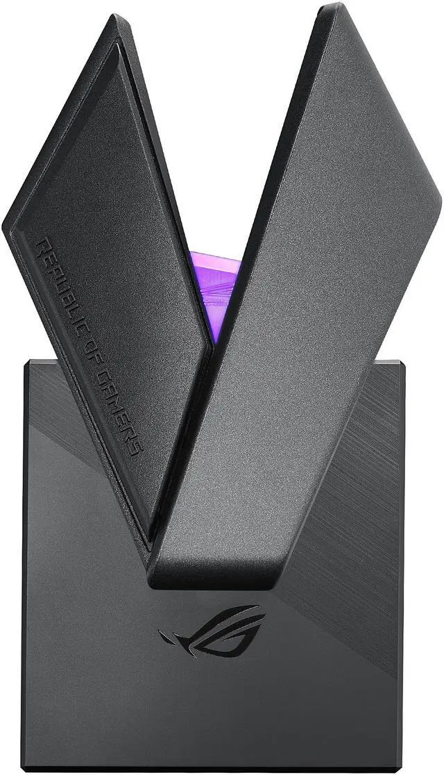Alt view image 4 of 9 - ASUS ROG THRONE QI/US/AS Gaming Headset Stand