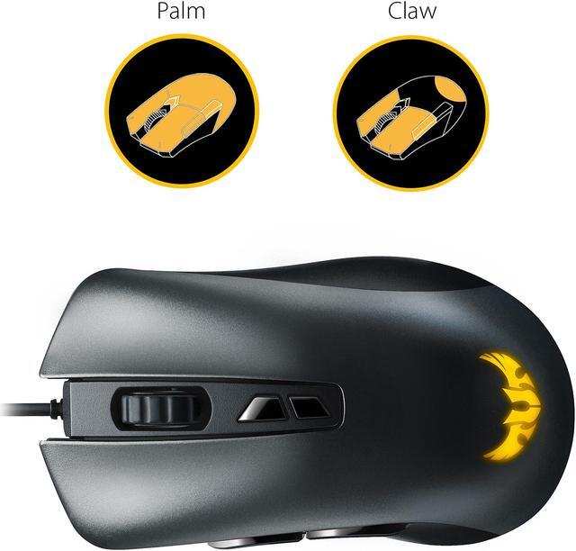 Alt view image 4 of 6 - ASUS P305 TUF Gaming M3 Wired Ergonomic Gaming Mouse, 7,000 DPI Optical Sensor, 7 Programmable Tactile Buttons, Aura Sync RGB Lighting, Lightweight Build, Durable Switches, On-Board Memory, Black