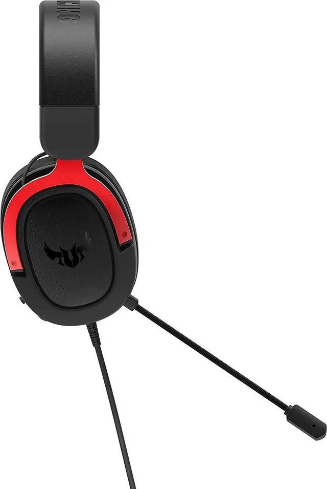 Alt view image 5 of 6 - ASUS TUF Gaming H3 Wired Headset - Discord Certified Mic, 7.1 Surround Sound, 50mm Drivers, Lightweight, 3.5mm, for PC, Mac, PS4, Xbox One, Switch and Mobile Devices - Red