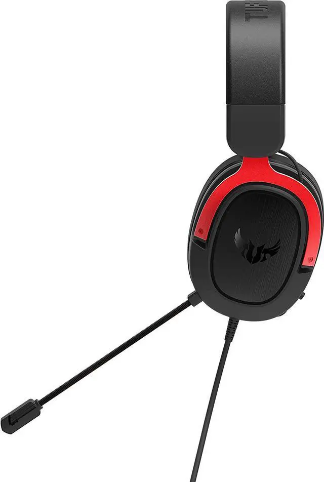 Alt view image 4 of 6 - ASUS TUF Gaming H3 Wired Headset - Discord Certified Mic, 7.1 Surround Sound, 50mm Drivers, Lightweight, 3.5mm, for PC, Mac, PS4, Xbox One, Switch and Mobile Devices - Red
