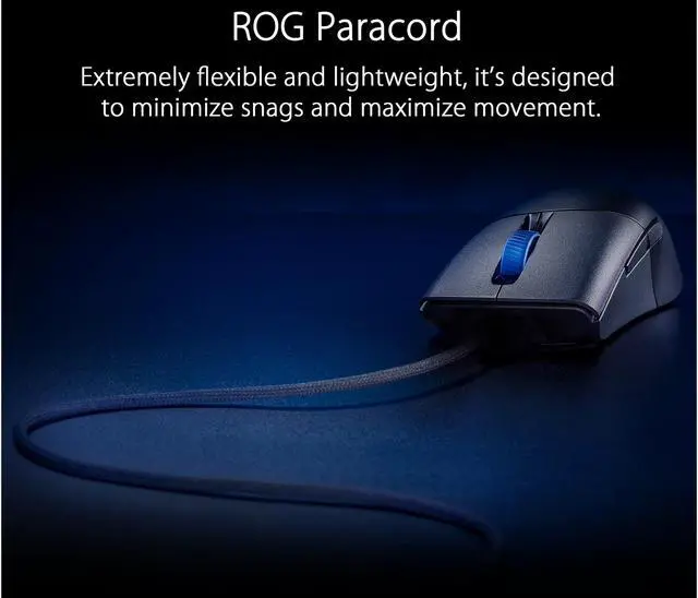 Alt view image 7 of 8 - ASUS ROG Keris Ultra Lightweight Wired Gaming Mouse | Tuned ROG 16,000 DPI Sensor, Hot-Swappable Switches, PBT L/R Keys, Swappable Side Buttons, ROG Omni Mouse Feet, ROG Paracord & Aura Sync RGB