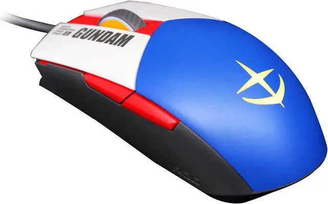 Alt view image 7 of 9 - ASUS ROG Strix Impact II GUNDAM EDITION 90MP0260-BMUA00 Gundam Edition 6 Buttons 1 x Wheel USB 2.0 Wired Gundam Mouse Optical Gaming Mouse