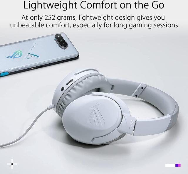 ROG Strix Go Core Moonlight White  Gaming headsets-audio｜ROG - Republic of  Gamers｜ROG Global