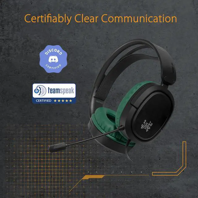 Alt view image 5 of 7 - ASUS TUF Gaming H1 Wired Headset (Discord Certified Mic, 7.1 Surround Sound, 40mm Drivers, 3.5mm, Lightweight, For PC, Switch, PS4, PS5, XBOX One, XBOX Series X | S, and Mobile Devices)- Demon Slayer, TANJIRO
