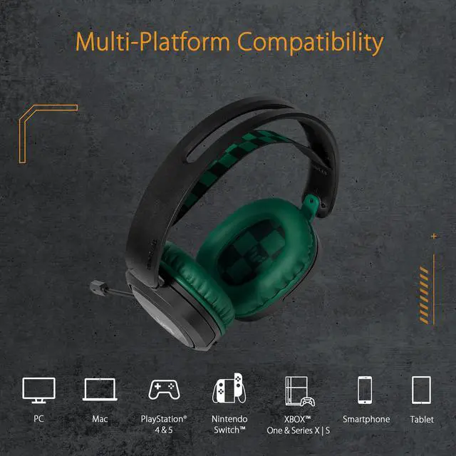 Alt view image 7 of 7 - ASUS TUF Gaming H1 Wired Headset (Discord Certified Mic, 7.1 Surround Sound, 40mm Drivers, 3.5mm, Lightweight, For PC, Switch, PS4, PS5, XBOX One, XBOX Series X | S, and Mobile Devices)- Demon Slayer, TANJIRO