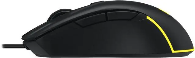 Alt view image 10 of 12 - ASUS TUF Gaming M3 Gen II ultralight 59-gram wired gaming mouse, IP56 dust and water resistance, 8000 dpi sensor, six programmable buttons, Black