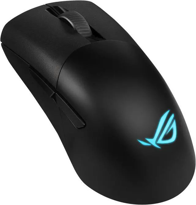 Alt view image 4 of 7 - Asus ROG Keris Wireless AimPoint Gaming Mouse, Tri-mode connectivity (2.4GHz RF, Bluetooth, Wired), 36000 DPI sensor, 5 programmable buttons, ROG SpeedNova, Replaceable switches, Paracord cable, Black