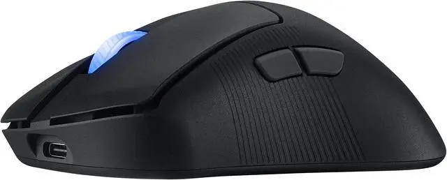 Alt view image 11 of 14 - ASUS ROG Keris II WL Ace (54-gram ergonomic mouse, 42000-dpi, ROG Micro Switch, SpeedNova wireless technology, ROG Polling Rate Booster, 4000 Hz in wireless mode, up to 8000 Hz in wired mode) - Black