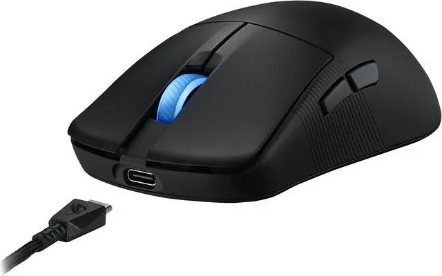 Alt view image 7 of 9 - ASUS ROG Harpe Ace Mini Wireless Gaming Mouse, Lightweight, AimPoint Pro 42K Optical Sensor, Optical Micro Switches, ROG Polling Rate Booster