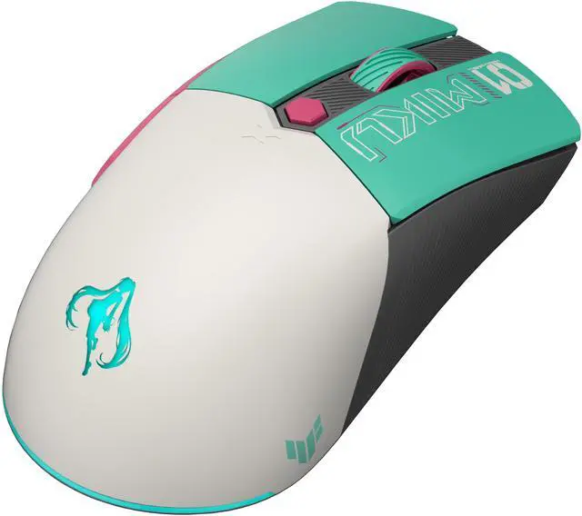 Alt view image 3 of 6 - ASUS TUF Gaming Mini Wireless Mouse Hatsune Miku Edition