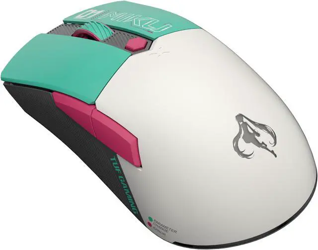 Alt view image 5 of 6 - ASUS TUF Gaming Mini Wireless Mouse Hatsune Miku Edition