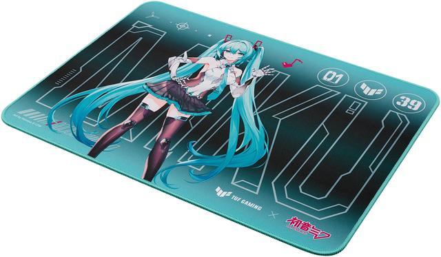 Alt view image 2 of 6 - ASUS NC19 TUF GAMING P1 HATSUNE MIKU EDITION Gaming Mouse Pad
