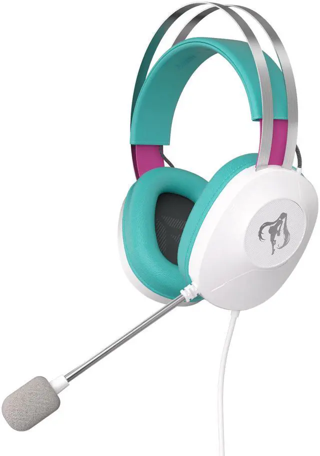 Alt view image 2 of 7 - ASUS TUF GAMING H1 GEN II HATSUNE MIKU EDITION, Wired Gaming Headset with 40 mm ASUS Essence Drivers, Virtual 7.1 surround sound, TeamSpeak-certified Microphone, Lightweight 297-gram Design