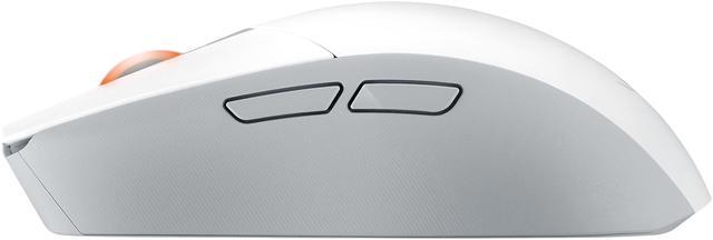 Alt view image 3 of 7 - Asus ROG Strix Impact III Wireless Gaming Mouse - 57g Lightweight, 36K DPI, Bluetooth & 2.4GHz, Up to 618hrs Battery Life, Replaceable Switches - White