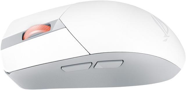Alt view image 6 of 7 - Asus ROG Strix Impact III Wireless Gaming Mouse - 57g Lightweight, 36K DPI, Bluetooth & 2.4GHz, Up to 618hrs Battery Life, Replaceable Switches - White