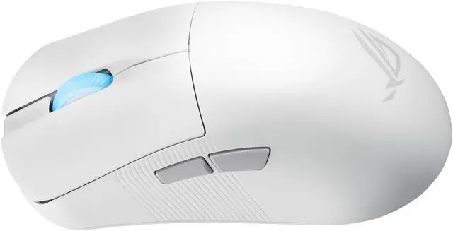 Alt view image 3 of 9 - ASUS ROG Harpe Ace Mini Wireless Gaming Mouse - 49g Lightweight, AimPoint Pro 42K Optical Sensor, Optical Micro Switches, ROG Polling Rate Booster, Esports & FPS Gaming Ready - White