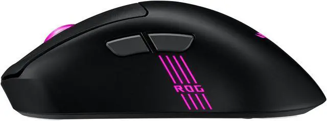 Alt view image 3 of 10 - ASUS ROG Keris II Origin Wireless Gaming Mouse, 64g Ergonomic,  AimPoint Pro 42K DPI Optical Sensor, ROG Micro Switches II, SpeedNova Ultrafast Wireless, Bluetooth Compatible - Black