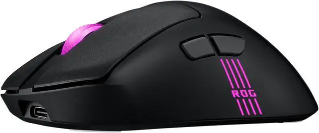 Alt view image 9 of 10 - ASUS ROG Keris II Origin Wireless Gaming Mouse, 64g Ergonomic,  AimPoint Pro 42K DPI Optical Sensor, ROG Micro Switches II, SpeedNova Ultrafast Wireless, Bluetooth Compatible - Black