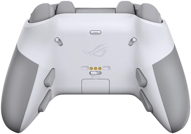 Alt view image 13 of 13 - ASUS ROG Raikiri II Pro PC Controller, Wired/2.4GHz/Bluetooth, 8K Polling Rate, Hot-Swappable TMR Joysticks, Full-Color Panel, Dual-Mode Triggers, Micro-Switch Buttons, White