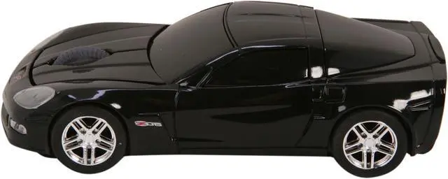 Alt view image 3 of 7 - Road Mice RM-08CHCZKXA Black RF Wireless Optical Chevrolet Corvette Mouse