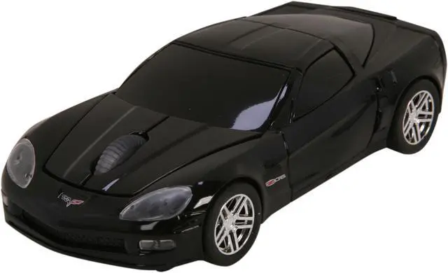 Alt view image 4 of 7 - Road Mice RM-08CHCZKXA Black RF Wireless Optical Chevrolet Corvette Mouse