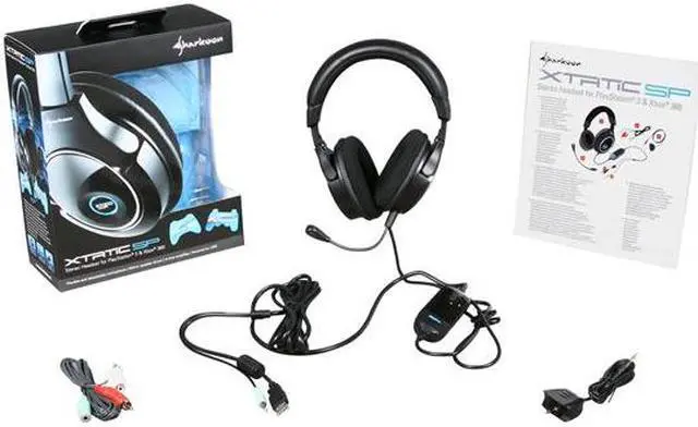 Alt view image 5 of 5 - SHARKOON XTatic SP Headset for PC, XBOX 360 &PS3
