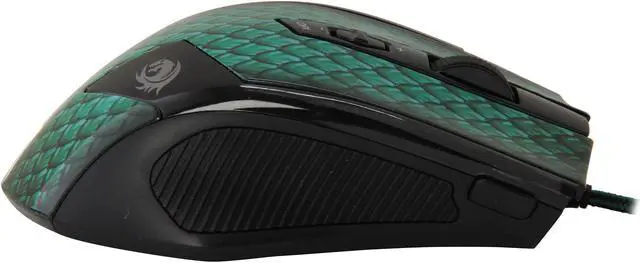 Alt view image 8 of 8 - SHARKOON Drakonia 000SKDM 11 Buttons USB 2.0 Wired Laser Gaming Mouse