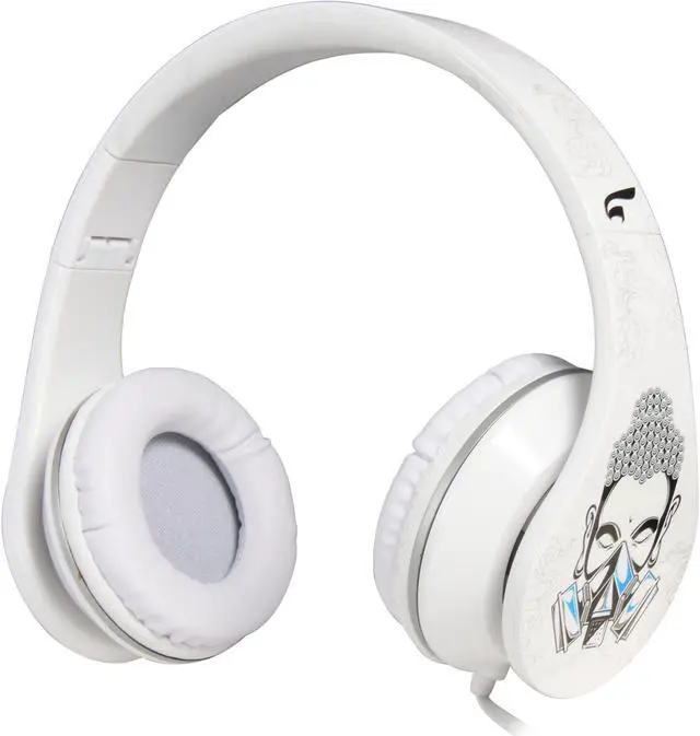 Main image of EAGLE TECH Cleansing- Return to innocence headphones (White) ET-ARHP300FC-WH