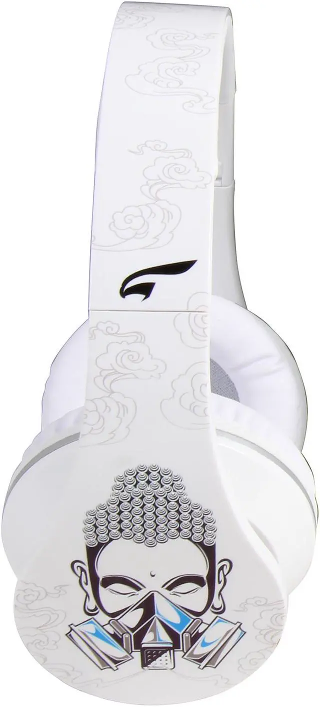 Alt view image 3 of 7 - EAGLE TECH Cleansing- Return to innocence headphones (White) ET-ARHP300FC-WH