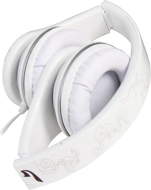 Alt view image 6 of 7 - EAGLE TECH Cleansing- Return to innocence headphones (White) ET-ARHP300FC-WH