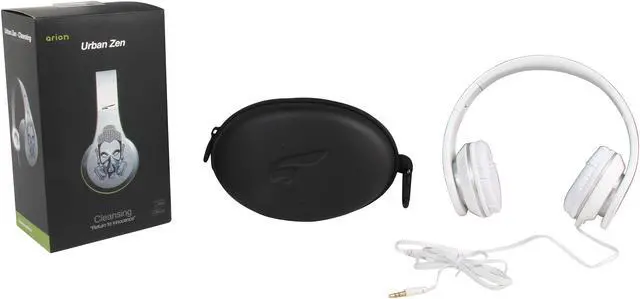 Alt view image 7 of 7 - EAGLE TECH Cleansing- Return to innocence headphones (White) ET-ARHP300FC-WH