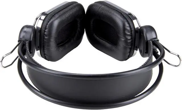 Alt view image 2 of 6 - EAGLE TECH Arion Black ET-ARHP100-BK 3.5mm Connector Circumaural Stereo Headphones for Computers / Smartphones / Tablets /MP3 Players