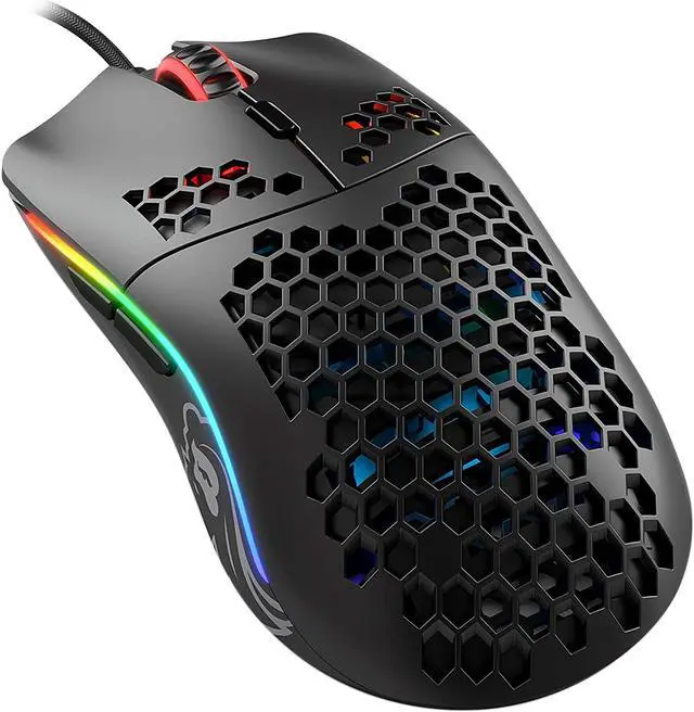 Main image of Glorious Model O Minus GOM-BLACK Matte Black Gaming Mouse
